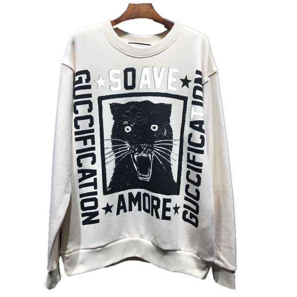 

spring new round neck sweater couple youth korean casual loose women's suits round neck sweater, Black