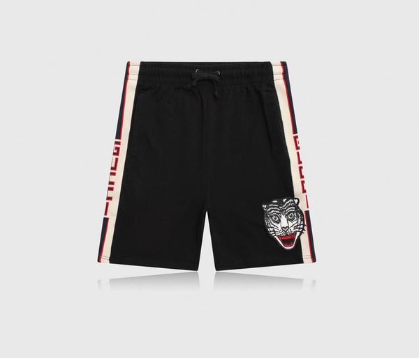 

19ss designers letter print stripe cotton board shorts mens boardshort man summer beach surf shorts pants high-quality men swim shorts jx001, Black