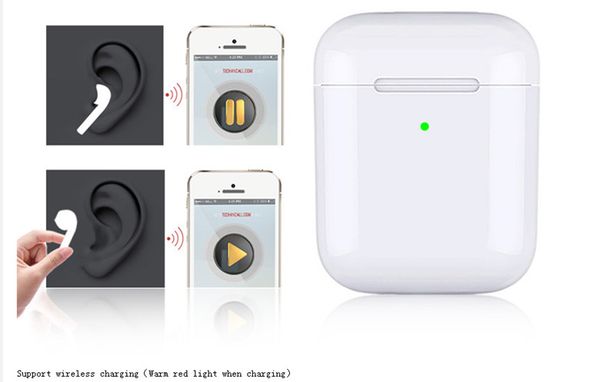 

Airpod h1 chip generation 2 wirele charging bluetooth headphone earbud headphone