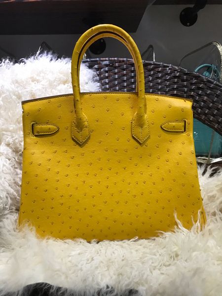 

original design handmade wax thread ostrich skin handbag,gold,silver hardware,25 30 35cm for chosen,by machine,fast delivery