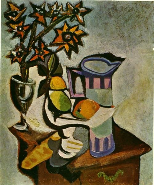 

pablo picasso classical oil painting untitled fruits and vegetables 100% handmade by experienced painter on white canvas picasso956