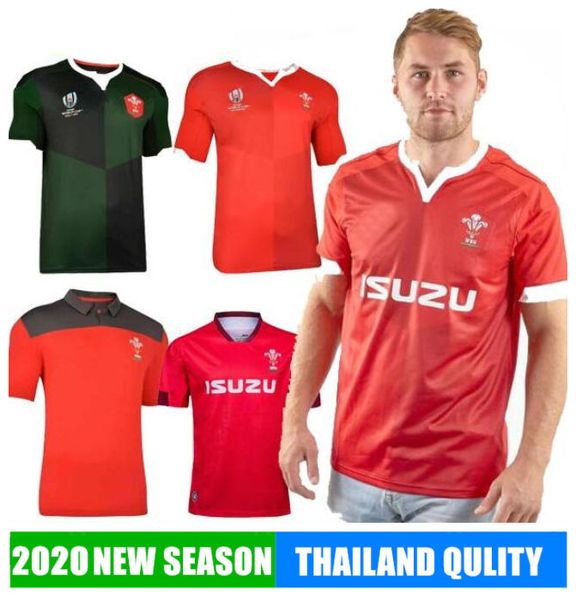 

2019 rugby world cup jer ey wale rugby jer ey wel h polo t hirt rugby league jer ey hirt red men hirt port 2020, Black;gray