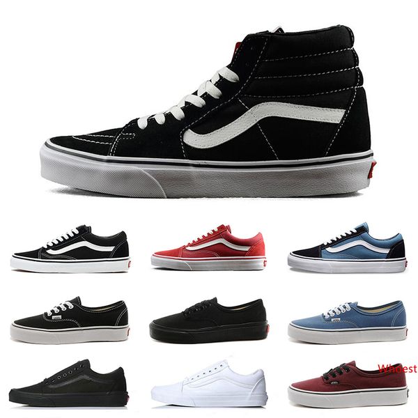 

new designer original old skool mix checker otw repeat fear of god checkerboard canvas mens sport sneakers fashion casual shoes size 36-44