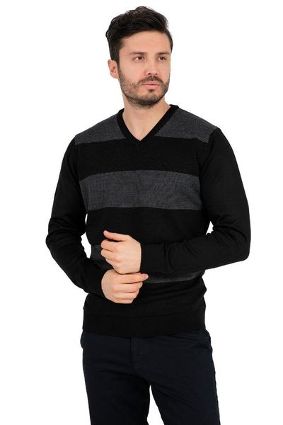 

buratti v-neck sweater male sweater 430vy2034, White;black