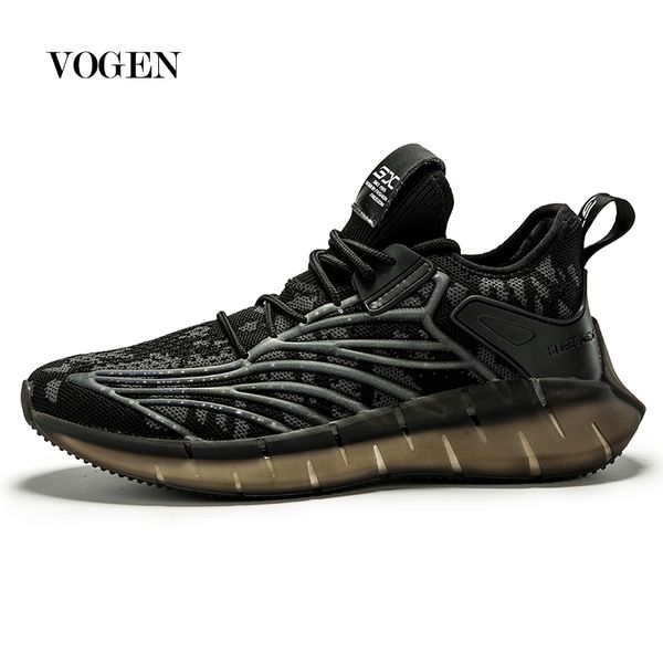

new running shoes man korean cool spring shoes non-slip light absorber breathable sports zapatos balck