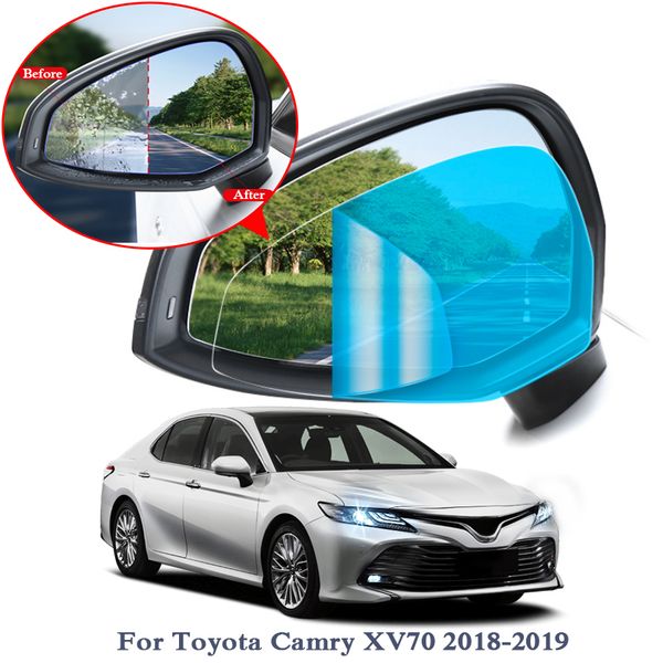 Grosshandel 2 Stucke Anti Fog Auto Fenster Klarfilm Auto Ruckspiegel Schutzfolie Fur Toyota Camry Chr Corolla Highlander Prado Rav4 Vios Von