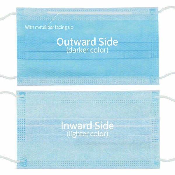 

in-stock disposable face masks 3-layers disposable civilian masks dustproof non-woven fabric plus meltblown cloth masks 36