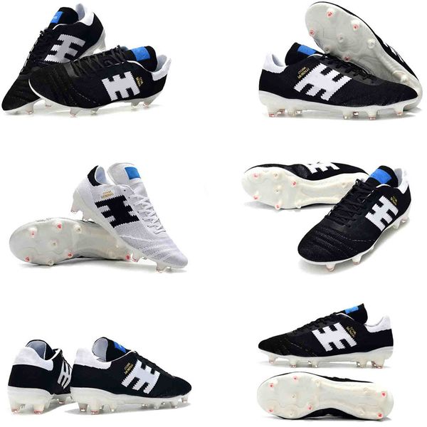 

2019 soccer cleats copa 70y fg original soccer shoes new arrival mens 70 year limited-edition football boots leather black white 39-45