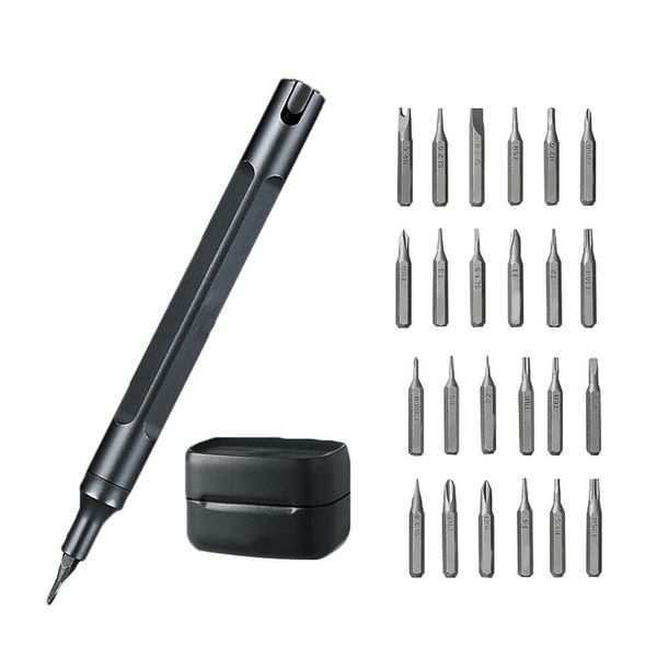 

pen screwdriver kits aluminum alloy magnetic multi-bits repair tool set wwo66
