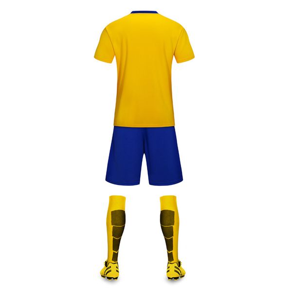 

оптовые настроенные мужчины футбол униформа, мужские комплекты спортивной одежду, костюмы скидка дешевого мальчика футбол наборы топов с шор, Blue;black