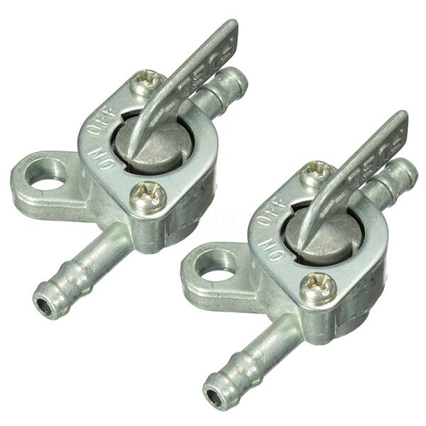 

2x inline pit dirt bike petrol fuel tap on off switch - 50cc 110cc 125cc pit bike
