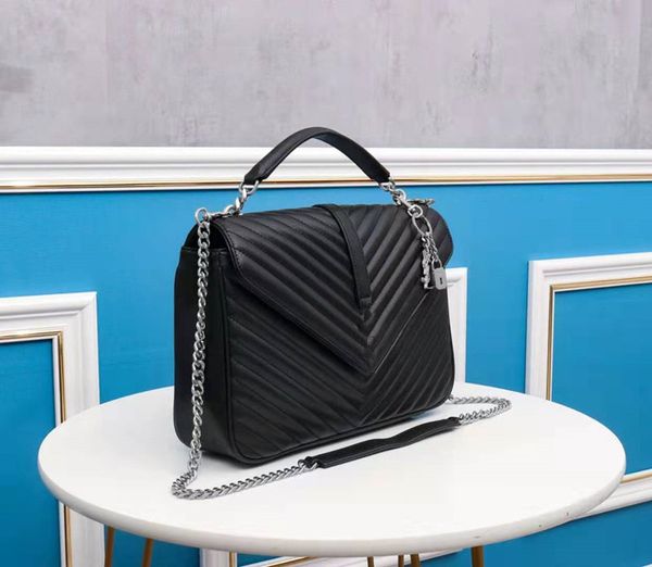 

24cm fashion brand design leather bag for women bag shoulder bags for female sale