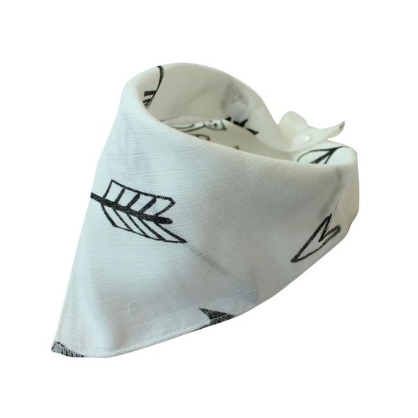 

baby bibs triangle double layers cotton cartoon character animal pattern bibs towels