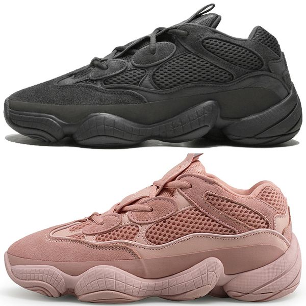 

500 desert rat blush 500s salt super moon yellow utility black pink mens running shoes for men women sports sneakers designer us 5-11, White;red