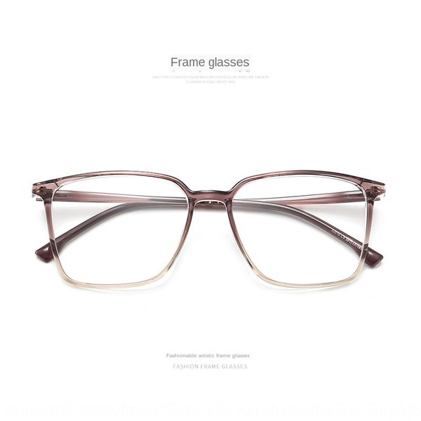 

myopia men's tide degree ultra light comfortable business box myopia glasses women's full frame glasses frame, Silver