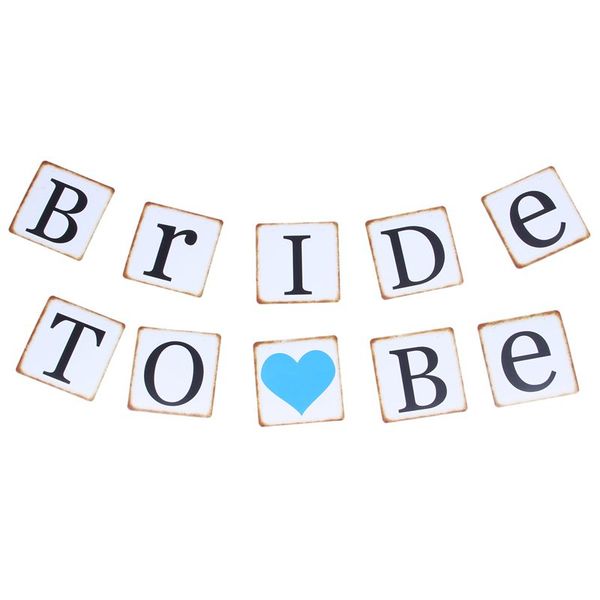 

bride to be banner , wedding bunting garland - chair sign, bridal shower decor, bachelorette party banners, wedding banners