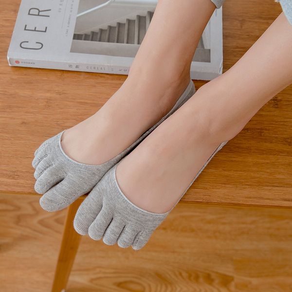 

dhl 500pair лета женщин способа цвета конфеты пять пальцев toes носок невидимые non голеностопного листок бумаги с поправками к патенту, при, Pink;yellow