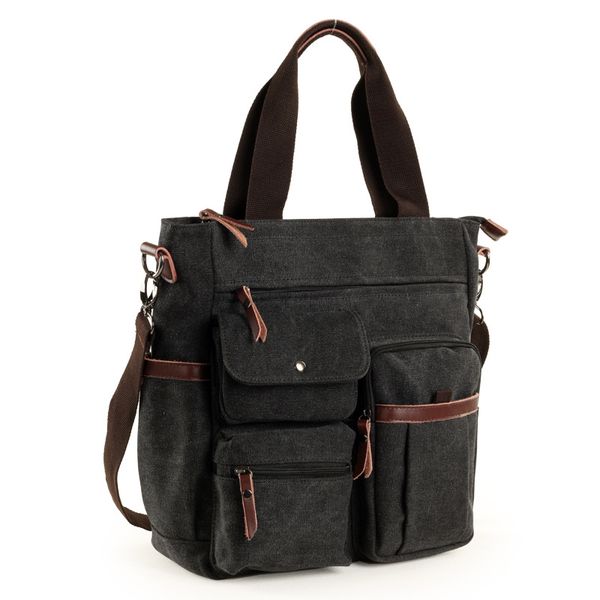 

men business bags totes superior quality pu leather large capacity 14 inch lapbags single shoulder travel duffle bags4