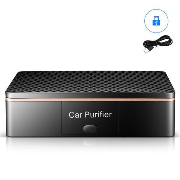 

cleaner usb non slip car air purifier fresh abs stand office home portable anion mini silent hepa filter
