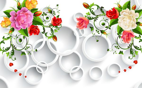 

bright garland curtain luxury blackout 3d window curtains for living room bedroom drapes cortina customized size