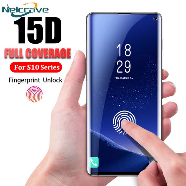 

100pcs tempered glass screen protector for samsung galsxy s10 plus s9 s8 s7 note 10 pro 9 8 shielding film