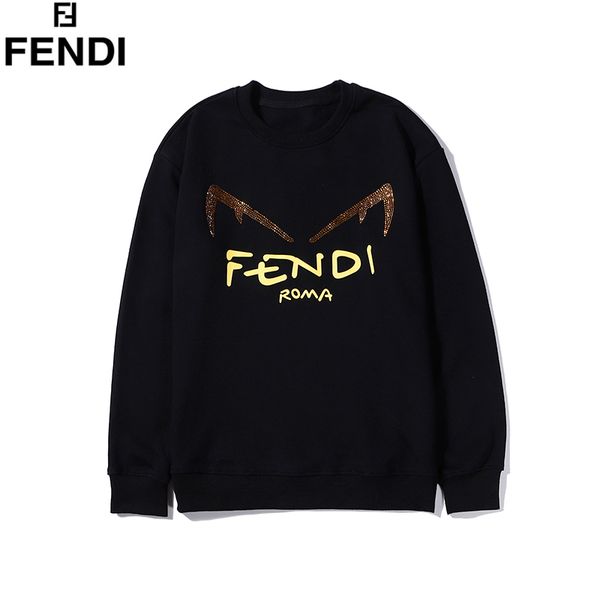 

men designer hoodies pullover letter prints luxury hoodie sweater 2019 men woemn brand fashion solid color clothing, Black