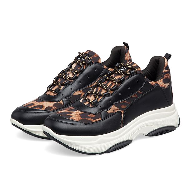 

leopard sneakers 2019 fashion women sneakers black road running shoes female trainers causal shoes woman brand sports shoes y200424