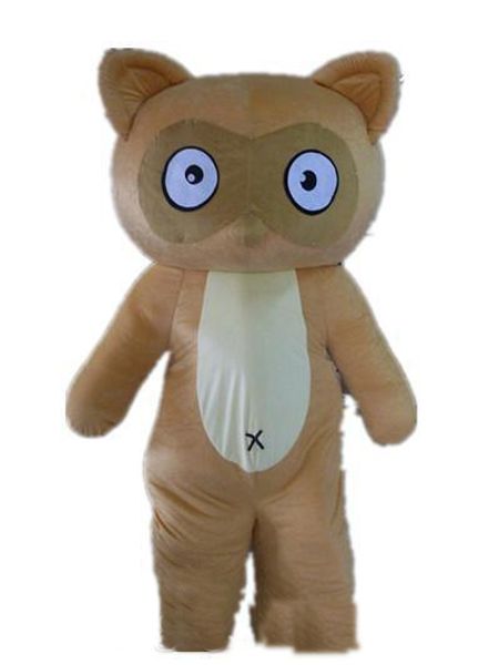 

2019 factory light and easy to wear a asdlut brown mole mascot costume for to wear, Red;yellow