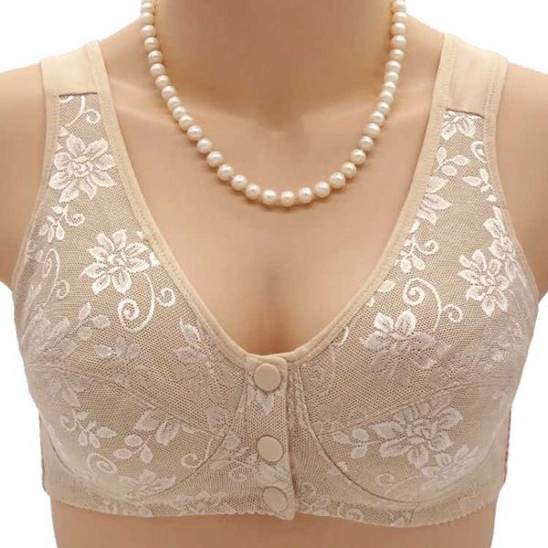 

womens push up bra front buckle wireless ladies comfortable underwear women lingerie intimates solid seamless bras for women, Red;black