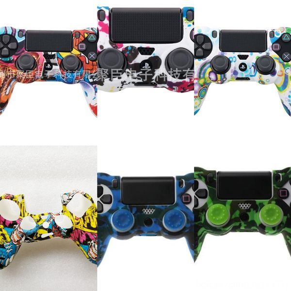 

замена q7rxp плакировкой контроллер dualshock корпус оболочки чехол для playstation 4 ps4 контроллер стойка