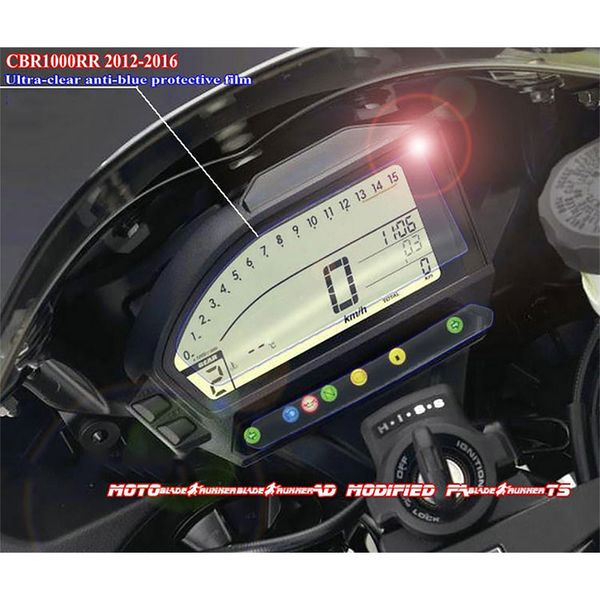 

for cbr1000rr 2012 2013 2014 2015 2016motorcycle speed instrument cluster scratch protection film screen protector blu-ray