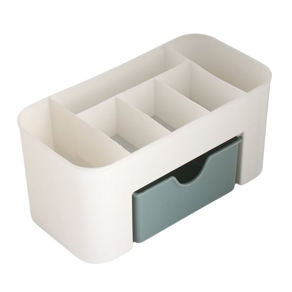 

cosmetic jewelry storage drawer durable plastic makeup brush box home office remote control lipstick holder other home storage organizatio