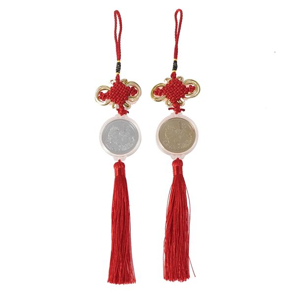 

2colors home decor hanging rat coin pendant car ornament 2020 year of the rat souvenir other home decor