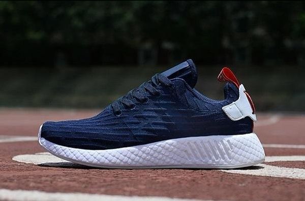 

new nmd runner r1 r2 pk primeknit mesh triple white black blue zebra men women running shoes sneakers nmds runner sports size 36-45 ct10