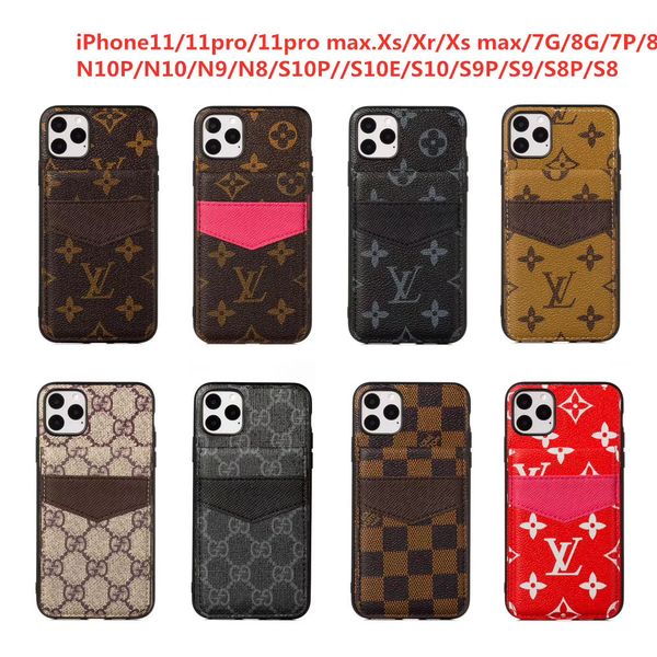 

DHL-кожаный телефон чехол для iphone 11 XR с картой обновление мешочке Аксессуары для мобильных телефонов Восемь цветов