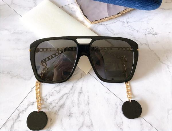 New qualidade superior 0723 mens óculos homens vidros de sol mulheres óculos de sol estilo de moda protege os olhos Óculos de sol lunettes de soleil com caixa