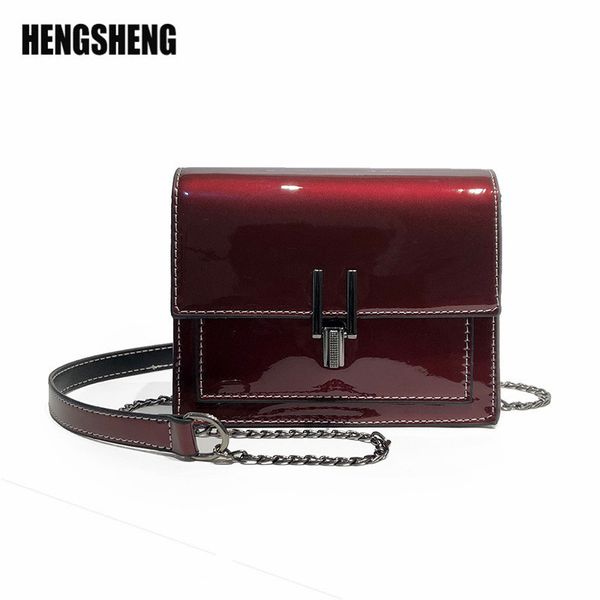 

коѬейкий мода лакова кожа зеѬкало маленкий квадѬа ђмка одного плеа меок cas