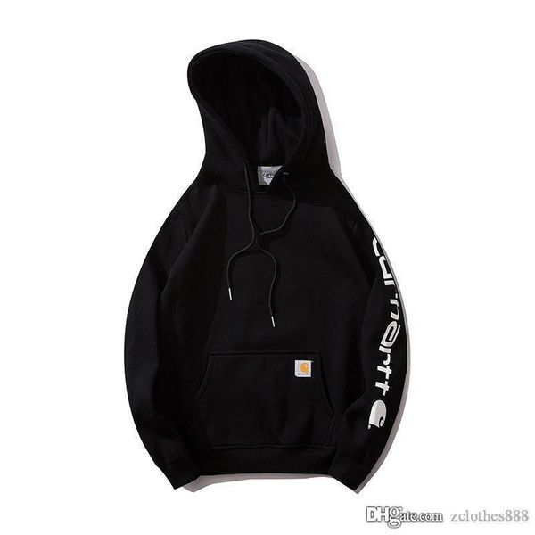 

2020 mens clothing homme hooded sweatshirts mens women designer hoodies high street supremo luxury hoodie mens hoodies, Black