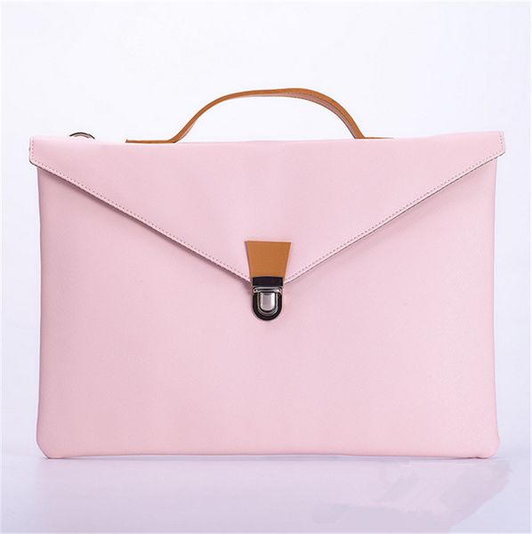 

lap vegan leather lapbag simple office bag fashionable lady women handbag briefcase