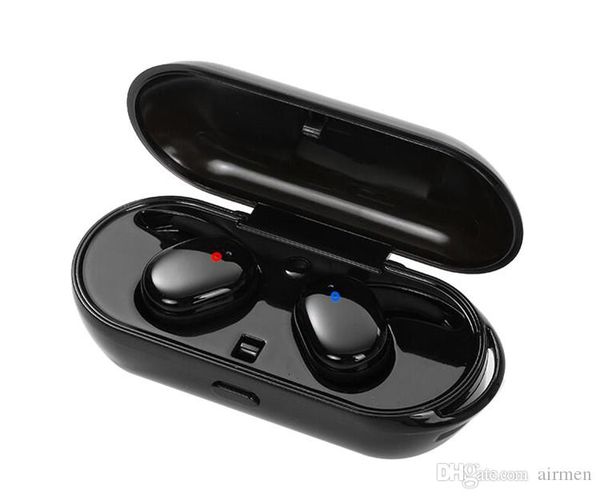 

new tw2s wireless bluetooth 5.0 stereo headset waterproof sport headphone in-ear earphones earbuds tws with charging case for cell phone