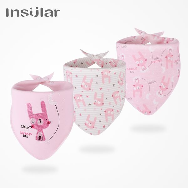 

островной 3шт/комплект детские нагрудники бандана 100% хлопок высокое качество babadores пункт bebe младенческой слюны полотенце для мальчик