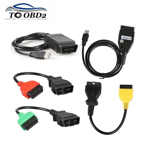 

obd2 connector diagnostic cable for ecu scan multiecuscan adapter fiatecuscan for / alfa / lancia