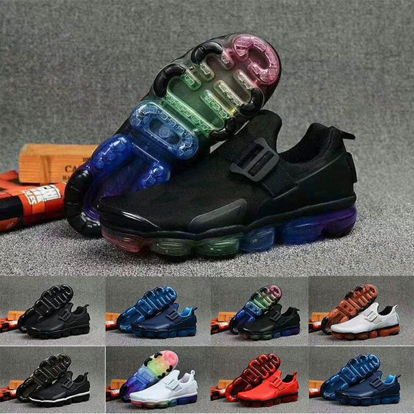 

2019 Mens Running Shoes Triple Black White Deep Blue Orange Men Trainers Designer Sports Zapatillas Sneakers Size 40-46