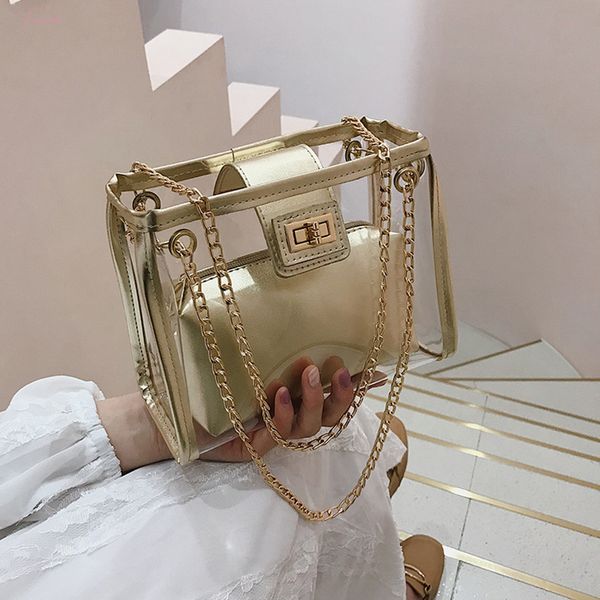 

pvc shoulder bags for women bag jelly transparent square package super messenger bag crossbody bags bolsas feminina saco