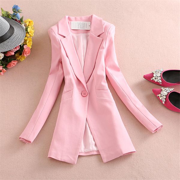 

4xl suit jacket female casual slim plus size women blazer jacket elegant office ladies blazer coats solid women q2569, White;black