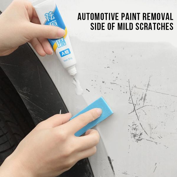 

car-styling scratching repair kit with sponge cars polishing body compound wax paint auto accessories car polishing repair kit