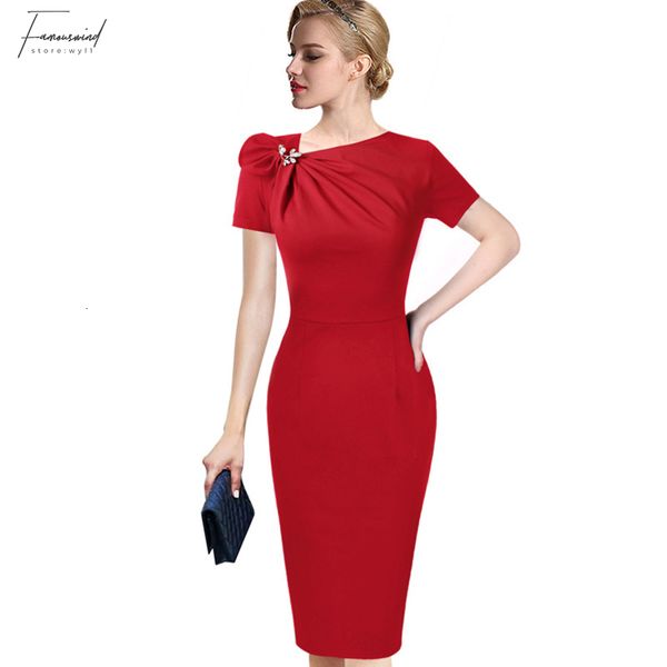 

ladies dresses women designer clothes womens autumn elegant pleated bow asymmetric 3 4 sleeve work office business party sheath dress, Black;gray