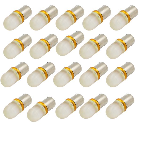 

ysy 20pcs new ba15s 1156 bay15d 1157 t20 7443 7440 2835 9smd led light bulbs silicone car led lights turn side lamp brake light