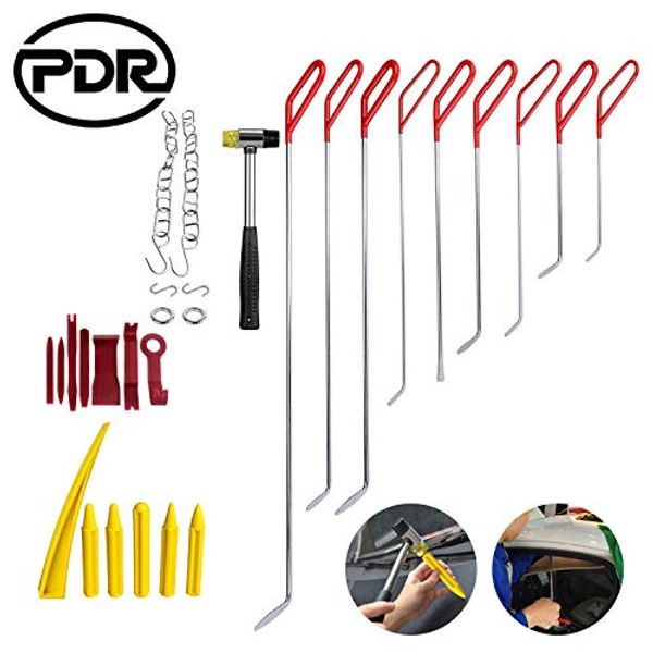 

whale pdr body rods sets puller hand tail repair car tool tips(29) dent