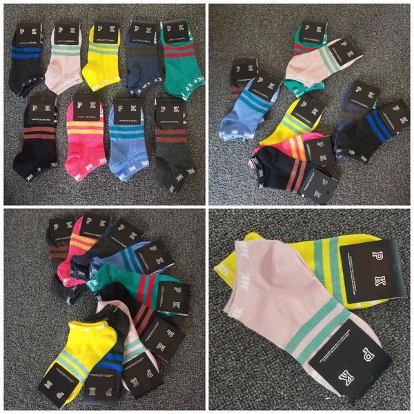 

fashion pink black ankle socks sports short sock girls women cotton sports stocking with tags cardboard